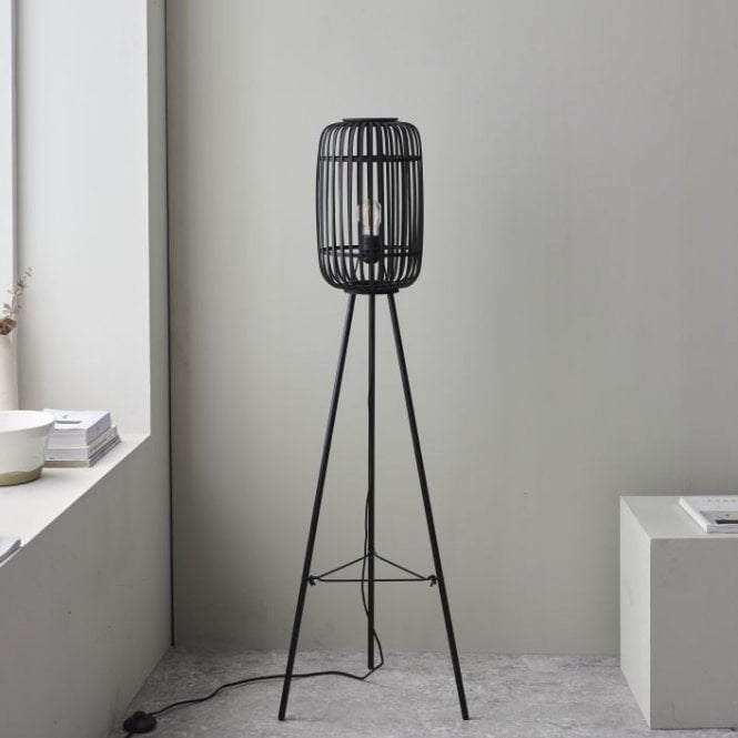 Bamboo Floor Lamp