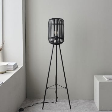 Bamboo Floor Lamp