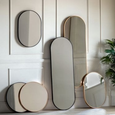 Blake Small Gold Mirror