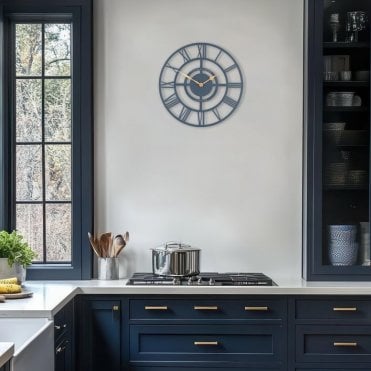 Bright Star Thomas Kent Wall Clock - Deep Sea