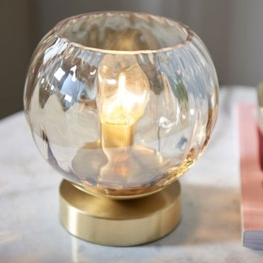 Brushed Brass Table Lamp