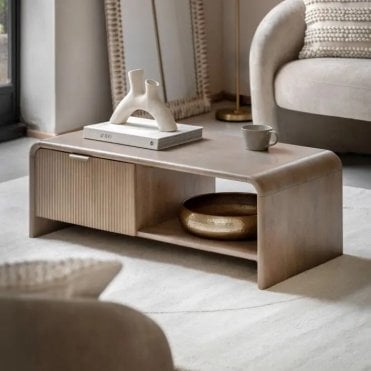 Calia Fluted Coffee Table