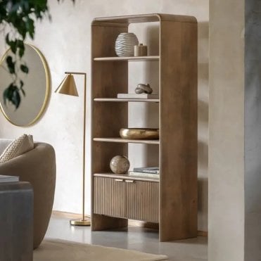 Calia Fluted Shelving Unit