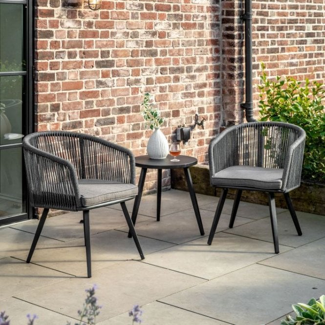 Charcoal 2 Seater Bistro Set