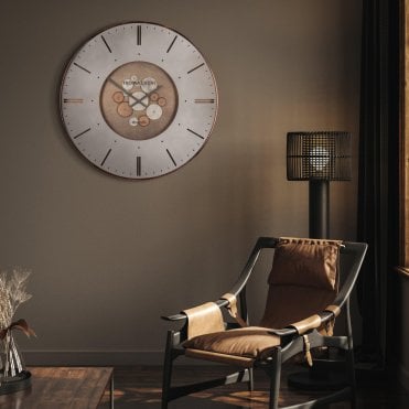 Clocksmith Grand Cog Thomas Kent Clock - Bronze