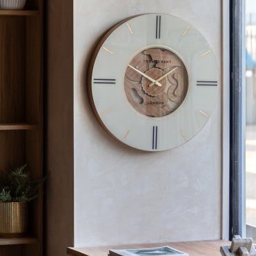 Cogger Thomas Kent Wall Clock - Oak