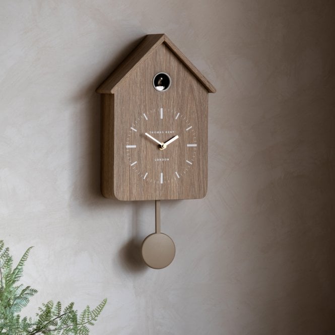 Cuckoo Thomas Kent Clock - Oak