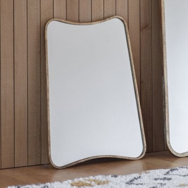 Curva Gold Small Mirror