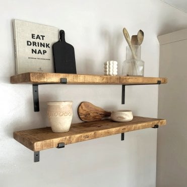Extra Deep Shelf with Down Brackets