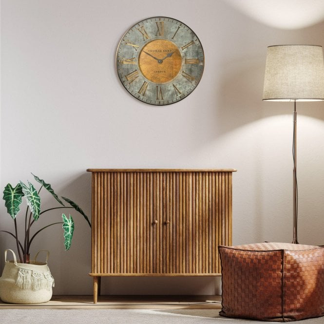 Florentine Thomas Kent Wall Clock - Gold