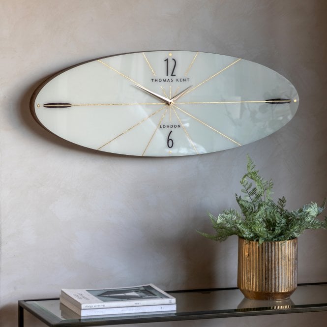 Greenwich Ellipse Wall Clock