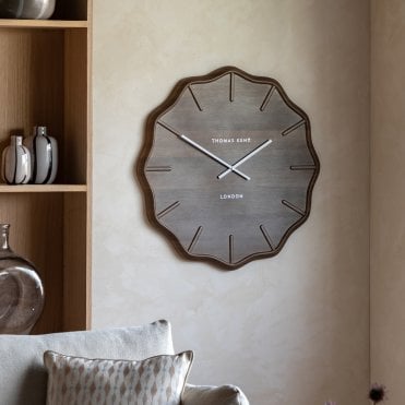 Harley Thomas Kent Wall Clock - Dark Cedar