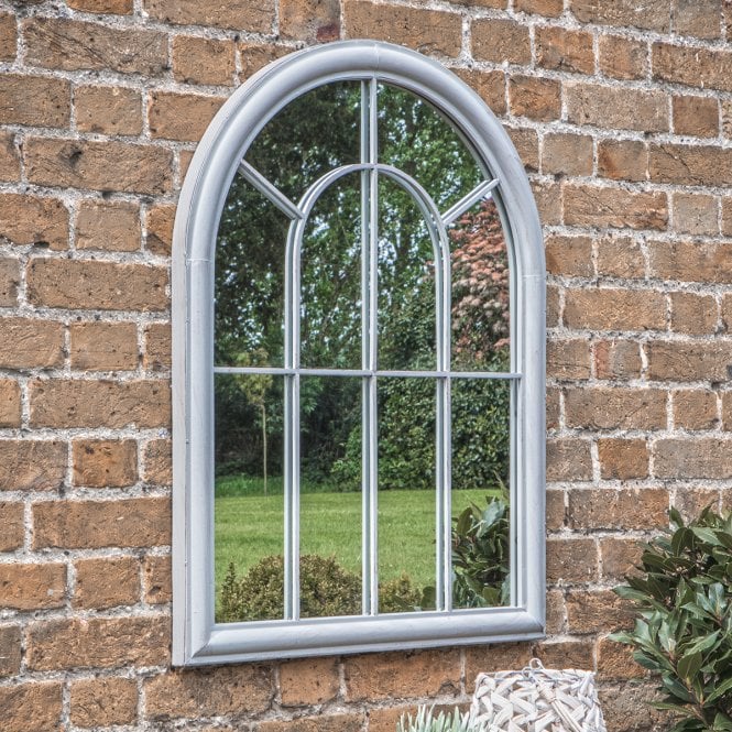 Henley Distressed Outdoor Mirror