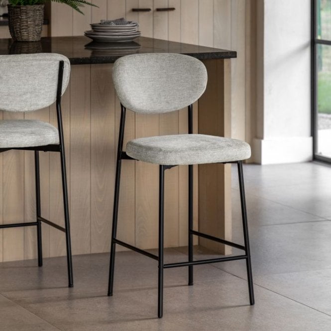 Julia Natural Bar Stools - 2pk