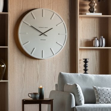 Larson Thomas Kent Wall Clock - Cream