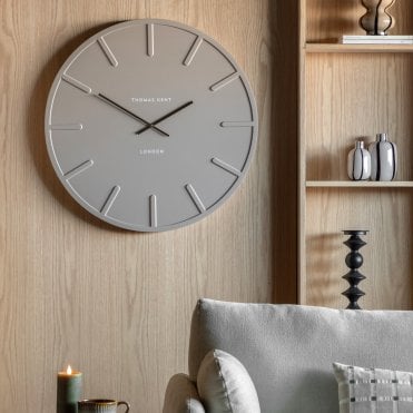 Larson Thomas Kent Wall Clock - Grey