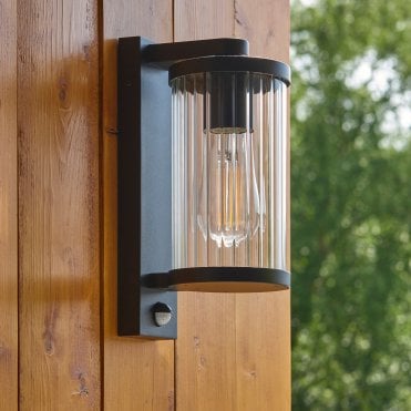 Lottie Black Outdoor Wall Light