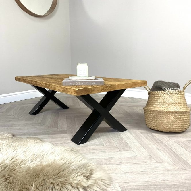 Loxley Rustic Coffee Table