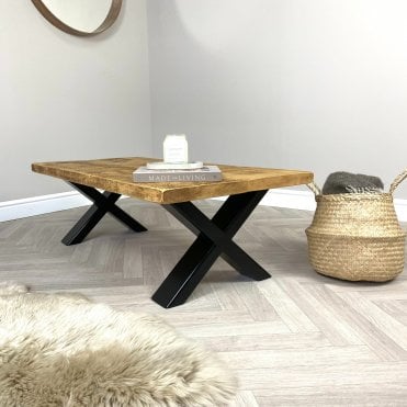 Loxley Rustic Coffee Table