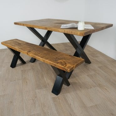 Loxley Rustic Dining Table