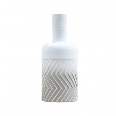 Metal Hombre Vase