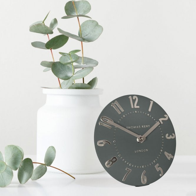 Mulberry Thomas Kent Mantel Clock - Olive Green