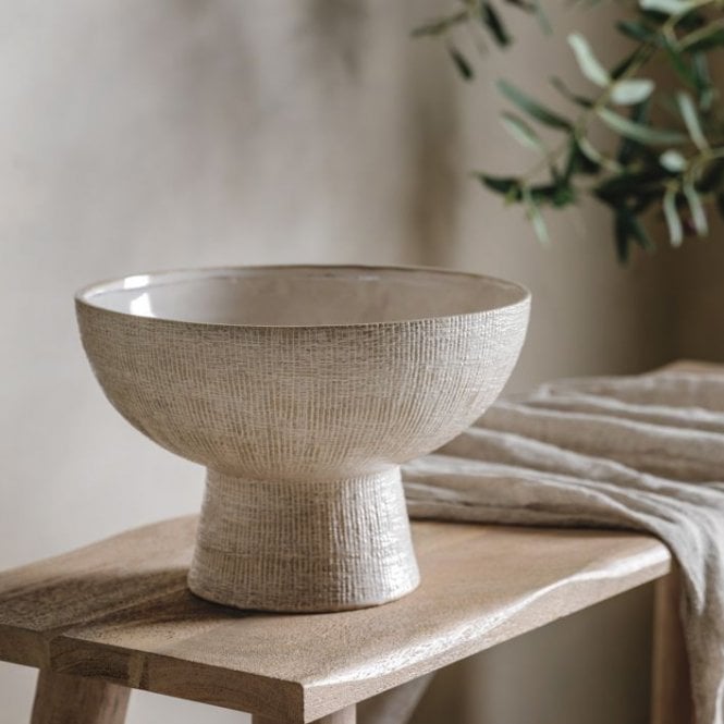 Neurtal Textured Bowl