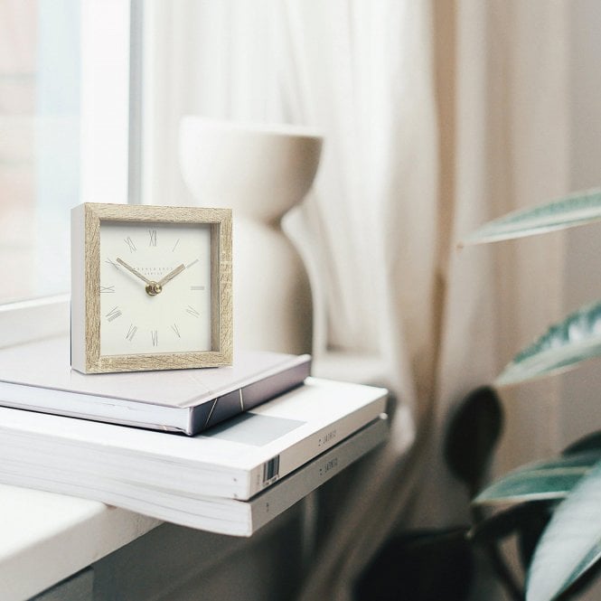 Nordic Mantel Thomas Kent Clock - Tofu