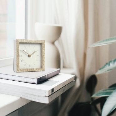 Nordic Mantel Thomas Kent Clock - Tofu