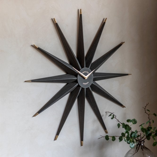 North Star Thomas Kent Wall Clock - Warm Grey
