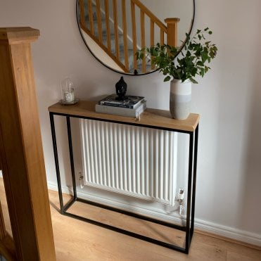 Oak Foundry Console Table