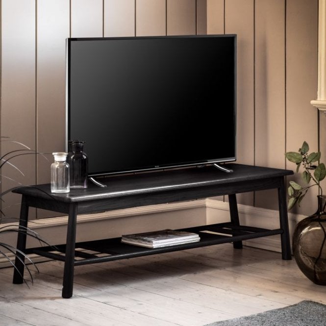 Open Wooden Media Unit