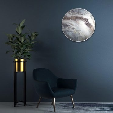 Oyster Large Grand Thomas Kent Clock - Glacier