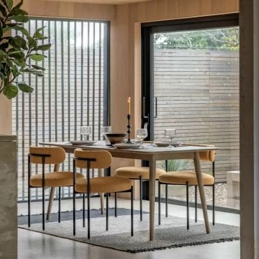Panelled Dining Table