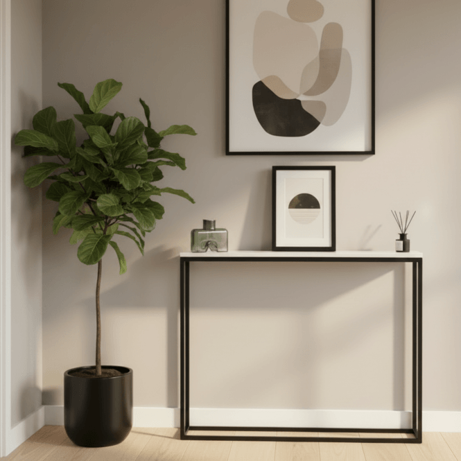 Quartz Foundry Console Table