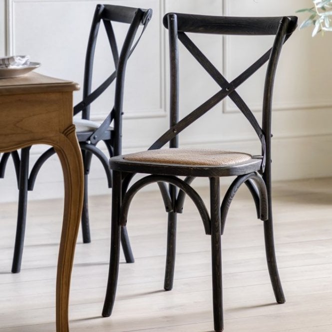 Rattan Cafe Chair - 2pk
