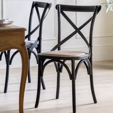 Rattan Cafe Chair - 2pk
