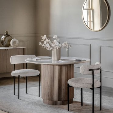 Round Marble Dining Table