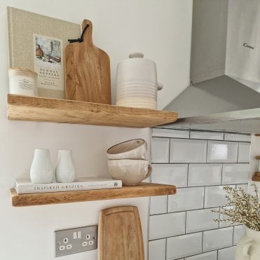 Rustic Floating Shelf - 25mm Thickness