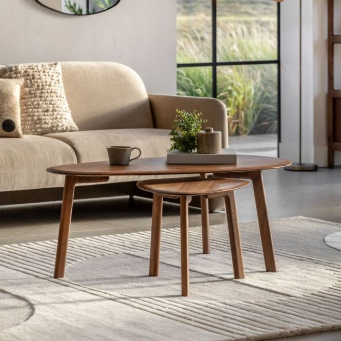 Solid Wood Nesting Coffee Tables