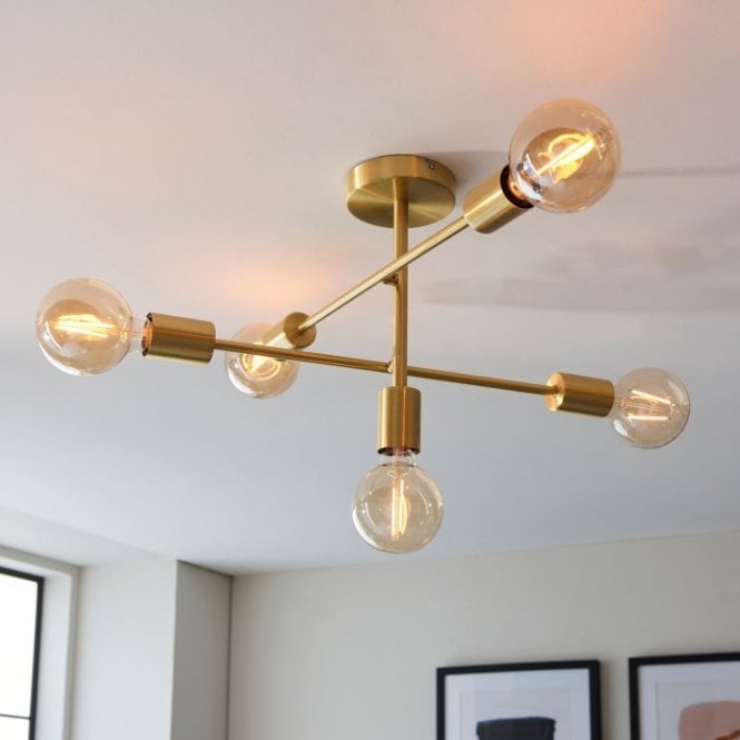Sputnik Ceiling Light