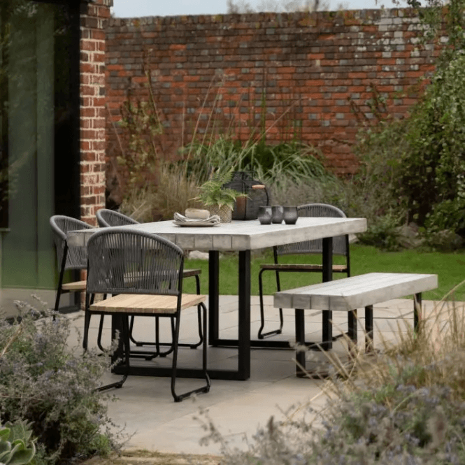 Tara Table Tara Outdoor Dining Table - 6 Seater | The Crafty Couple