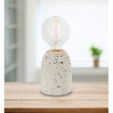Terrazzo Bulb Table Lamp