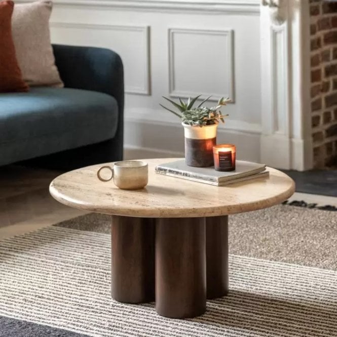 Travertine Coffee Table