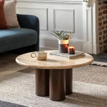 Travertine Coffee Table