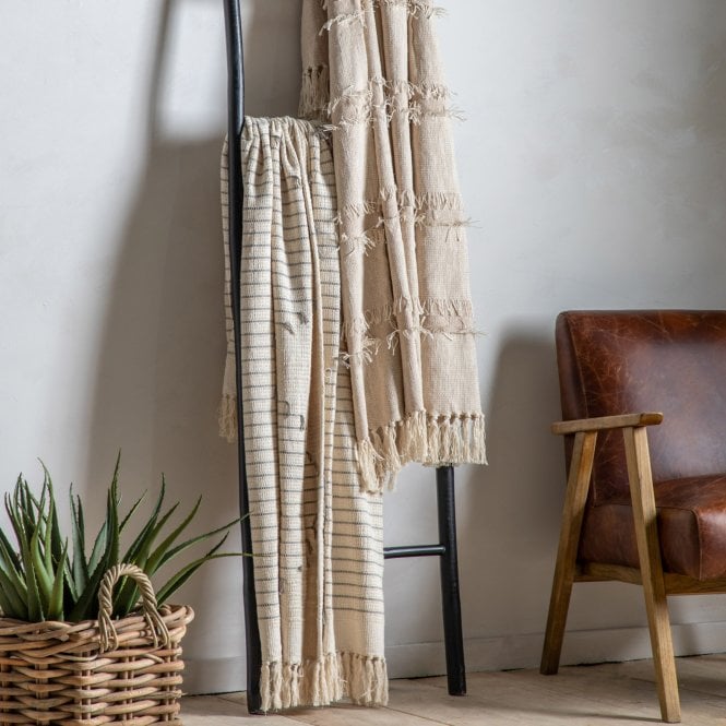 Woven Fringe Throw
